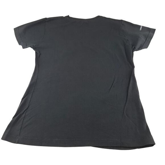 Upper Playground Shirt Womens Small Black Cassette Tape Short Sleeve 100% Cotton - Picture 2 of 8